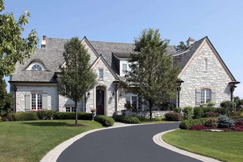 Stamped Asphalt Driveway Installation