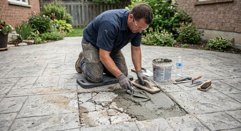 Decorative Concrete Repair in Phoenix, AZ