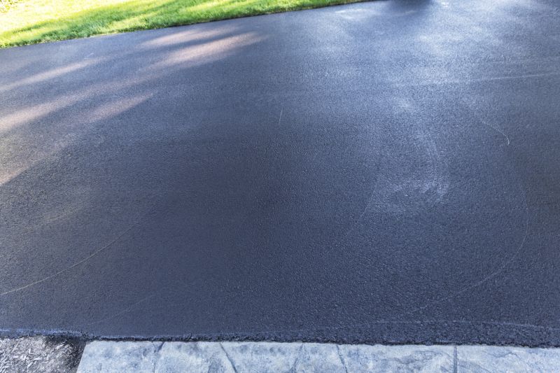 Stamped Asphalt Driveway Installation